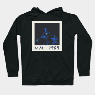 Haunted Mansion 1969 Hatbox Ghost Hoodie