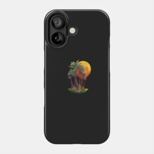 Palm Tree Shadow Phone Case