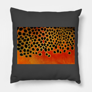 Golden Trout Camo Pillow