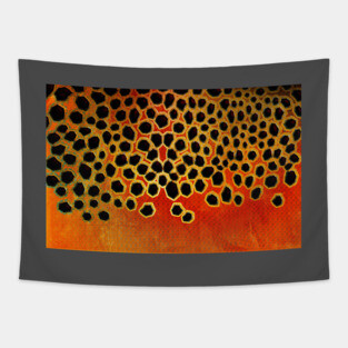 Golden Trout Camo Tapestry