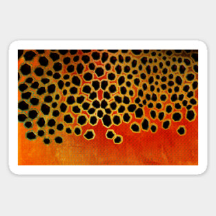 Golden Trout Camo Magnet