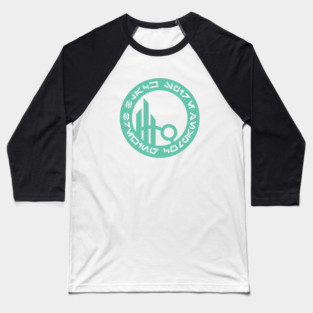 Black Spire Brewing Company Green Baseball T-Shirt