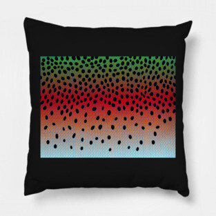 Rainbow Trout Camo Pillow