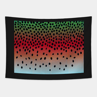Rainbow Trout Camo Tapestry