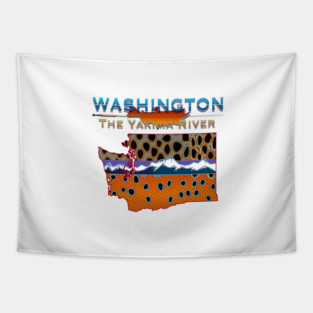 WASHINGTON THE YAKIMA RIVER II Tapestry