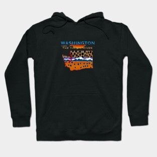 WASHINGTON THE YAKIMA RIVER II Hoodie