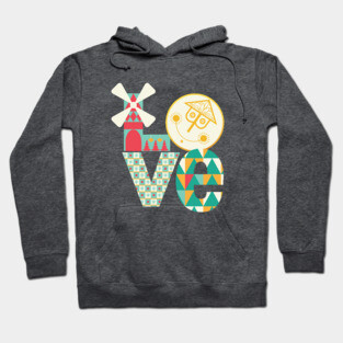 It's a Classic World of LOVE at Christmas Hoodie