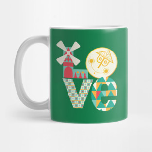 It's a Classic World of LOVE at Christmas Mug