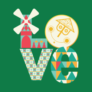 It's a Classic World of LOVE at Christmas T-Shirt