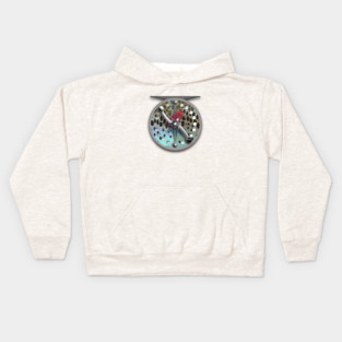 Fly Fishing Trout Camo Kids Hoodie