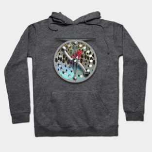 Fly Fishing Trout Camo Hoodie