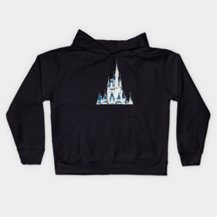 Magic Castle Warm Gray Kids Hoodie