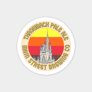 Throwback Pale Ale Main Street Brewing Company Sticker