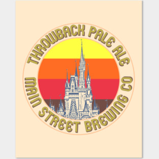 Throwback Pale Ale Main Street Brewing Company Posters and Art