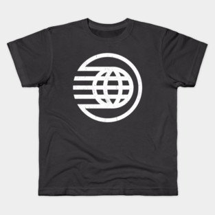 Vintage Spaceship Earth Icon Kids T-Shirt