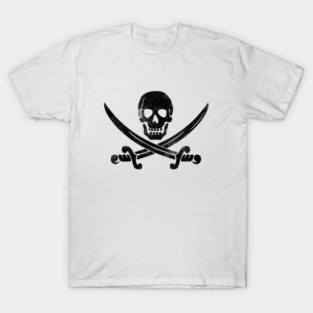 Black and Blue Pirate T-Shirt