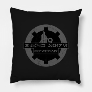 Black Spire Brewing Vintage Pillow
