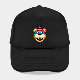 Freddy Fazbear Face Sticker Hat