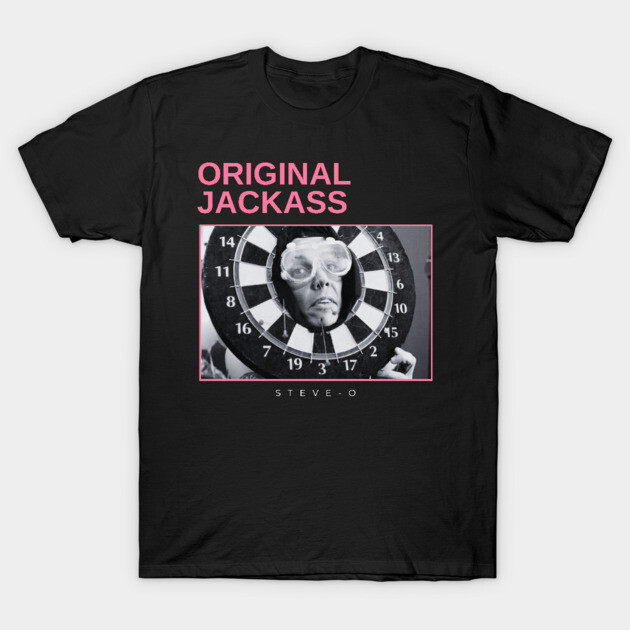 original jackass - vintage minimalism - Steve O - T-Shirt | TeePublic