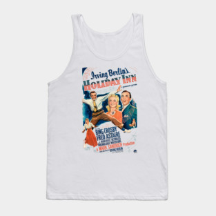 Vintage Christmas: Holiday Inn Movie Poster Tank Top