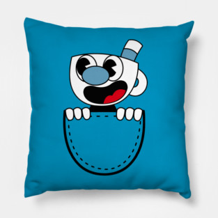Mugman In Pocket Pillow