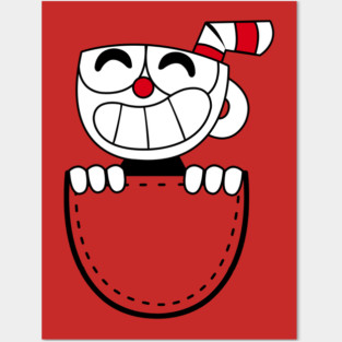 Cuphead In Pocket Posters and Art