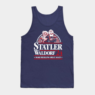 Muppets Statler Waldorf - Make Heckling Great Again Tank Top