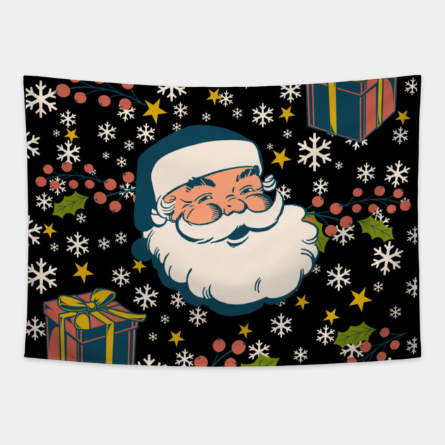 Big Santa Tapestry by REG