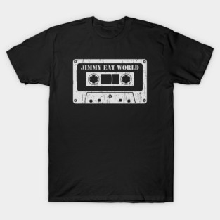 Jimmy Eat World - Vintage Cassette White T-Shirt