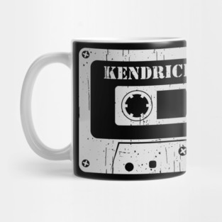 Kendrick Lamar - Vintage Cassette White Mug