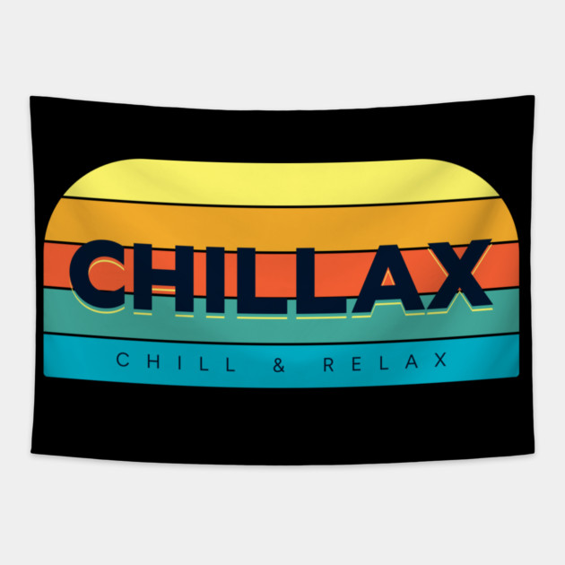 CHILLAX SUNSET Tapestry by REG