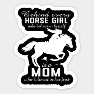 Horse Girl Horse Mom Gift Sticker
