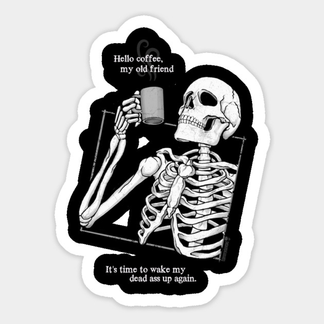 Good Mourning Magnet by Tommy Devoid