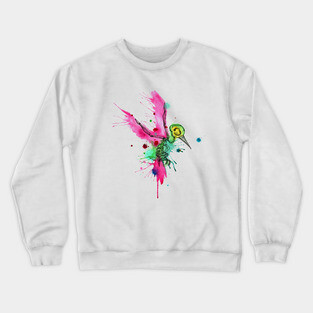Hummingbird Skeleton Crewneck Sweatshirt