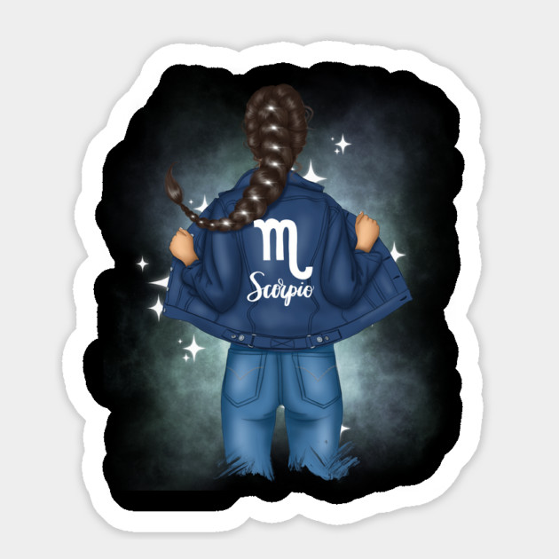 Scorpio Zodiac Girl Magnet by The WYLD Tribe