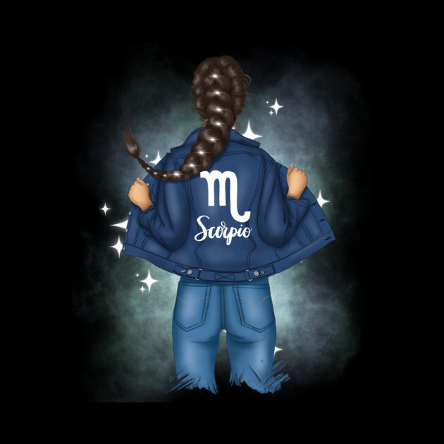 Scorpio Zodiac Girl by The WYLD Tribe