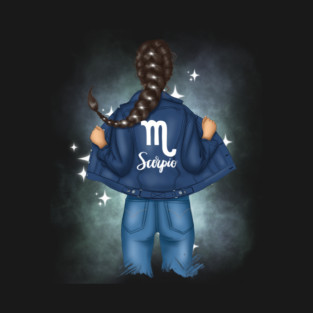 Scorpio Zodiac Girl T-Shirt