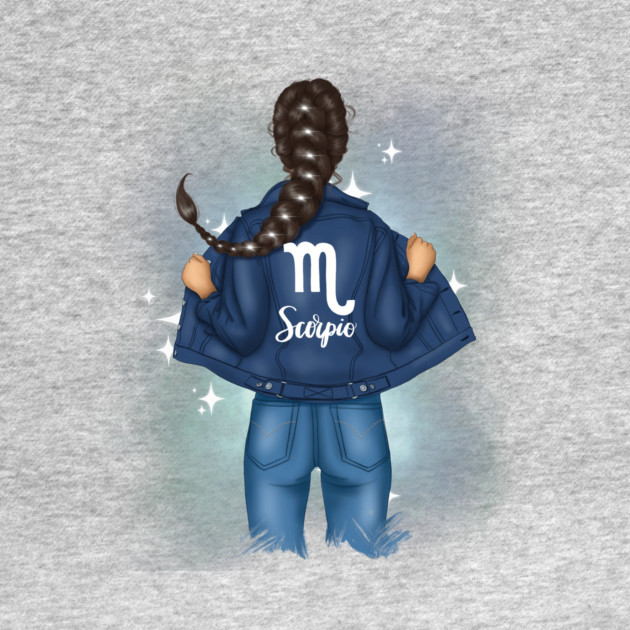 Scorpio Zodiac Girl by The WYLD Tribe