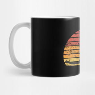 Retro Cat Silhouette Mug