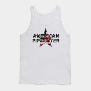 American Pipefitter - Blue Collar Worker Tank Top