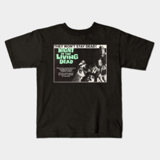 Night of the Living Dead Poster Kids T-Shirt
