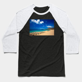 Falassarna beach - Crete island Baseball T-Shirt