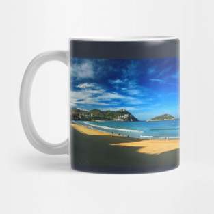 Playa La Concha Panorama- Donostia (San Sebastian) Mug