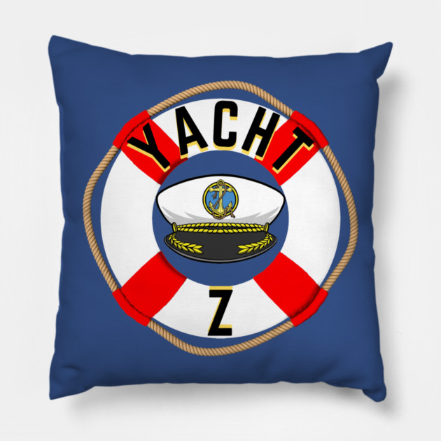 Yacht Z Logo Only Pillow by Yacht Z