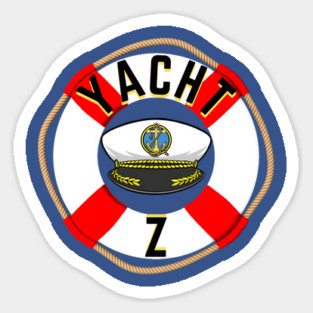 Yacht Z Logo Only Sticker