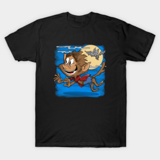 Wolf Boy Cartoon T-Shirt