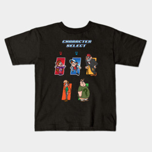 Gravity Falls Character Select Kids T-Shirt