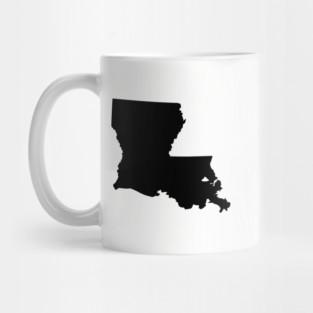 Louisiana Black Mug