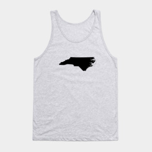 North Carolina Black Tank Top