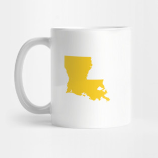 Louisiana Gold Mug